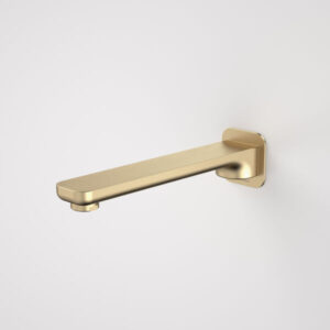 Luna Wall Basin/Bath Outlet - Brushed Brass - Lead Free