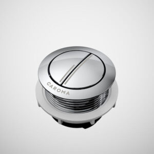 Urbane II Wall Faced Close Coupled Flush Button - Chrome