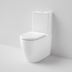 Urbane II CleanFlush® Wall Faced Close Coupled Toilet Suite (Back Entry) with GermGard®