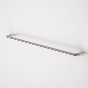 Contura II 820mm Single Towel Rail – Brushed Nickel