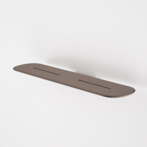 Contura II Bathroom Shelf - Brushed Bronze