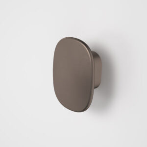 Contura II Robe Hook - Small - Brushed Bronze
