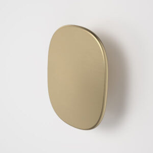 Contura II Robe Hook - Large - Brushed Brass