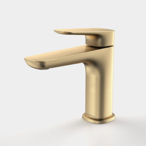 Contura II Basin Mixer - Brushed Brass