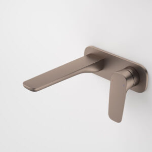 Contura II Wall Basin/Bath Mixer 180mm - Brushed Bronze