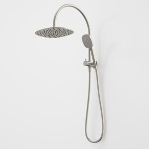 Contura II Compact Twin Shower - Brushed Nickel