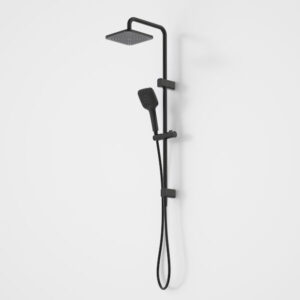 Luna SYS O/H Shower on Rail Black