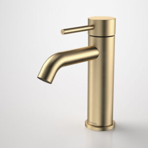 Liano II Basin Mixer - Brushed Brass - Lead Free