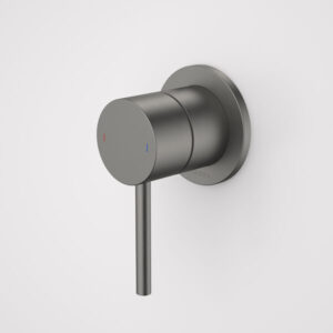 Liano II Bath / Shower Mixer - Round Cover Plate - Gunmetal - Sales Kit