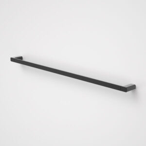 Luna Single Towel Rail 930mm - Black