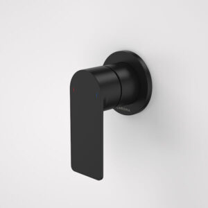 Urbane II Bath / Shower Mixer - Round Cover Plate - Matte Black