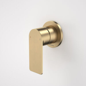 Urbane II Bath / Shower Mixer - Round Cover Plate - Brushed Brass
