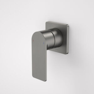 Urbane II Bath / Shower Mixer - Square Cover Plate - Gunmetal