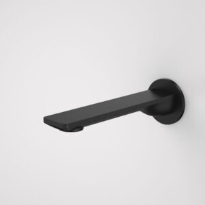 Urbane II 180mm Basin / Bath Outlet - Round Cover Plate - Matte Black - LF