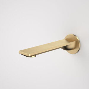 Urbane II 180mm Basin / Bath Outlet - Round Cover Plate - Brushed Brass - LF