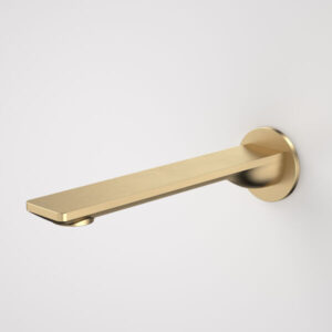 Urbane II 220mm Basin / Bath Outlet - Round Cover Plate - Brushed Brass - LF