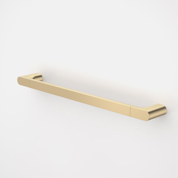 Urbane II Universal Rail Straight 600mm - Brushed Brass