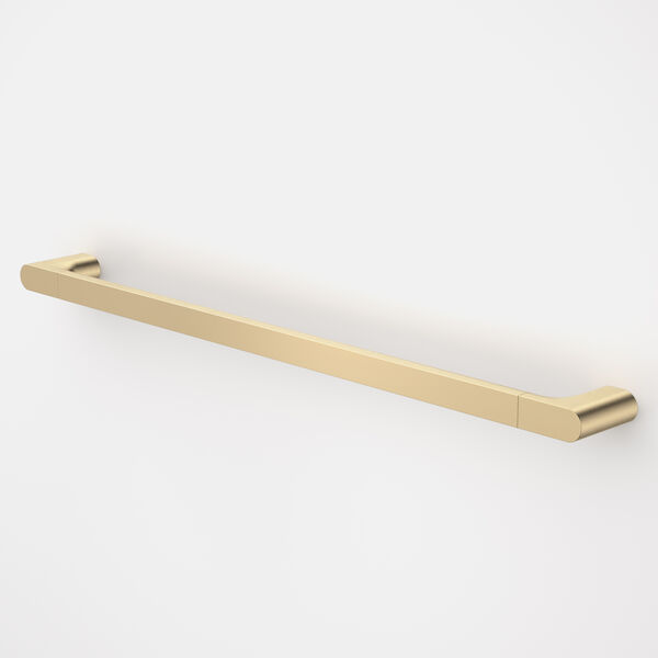 Urbane II Universal Rail Straight 800mm - Brushed Brass